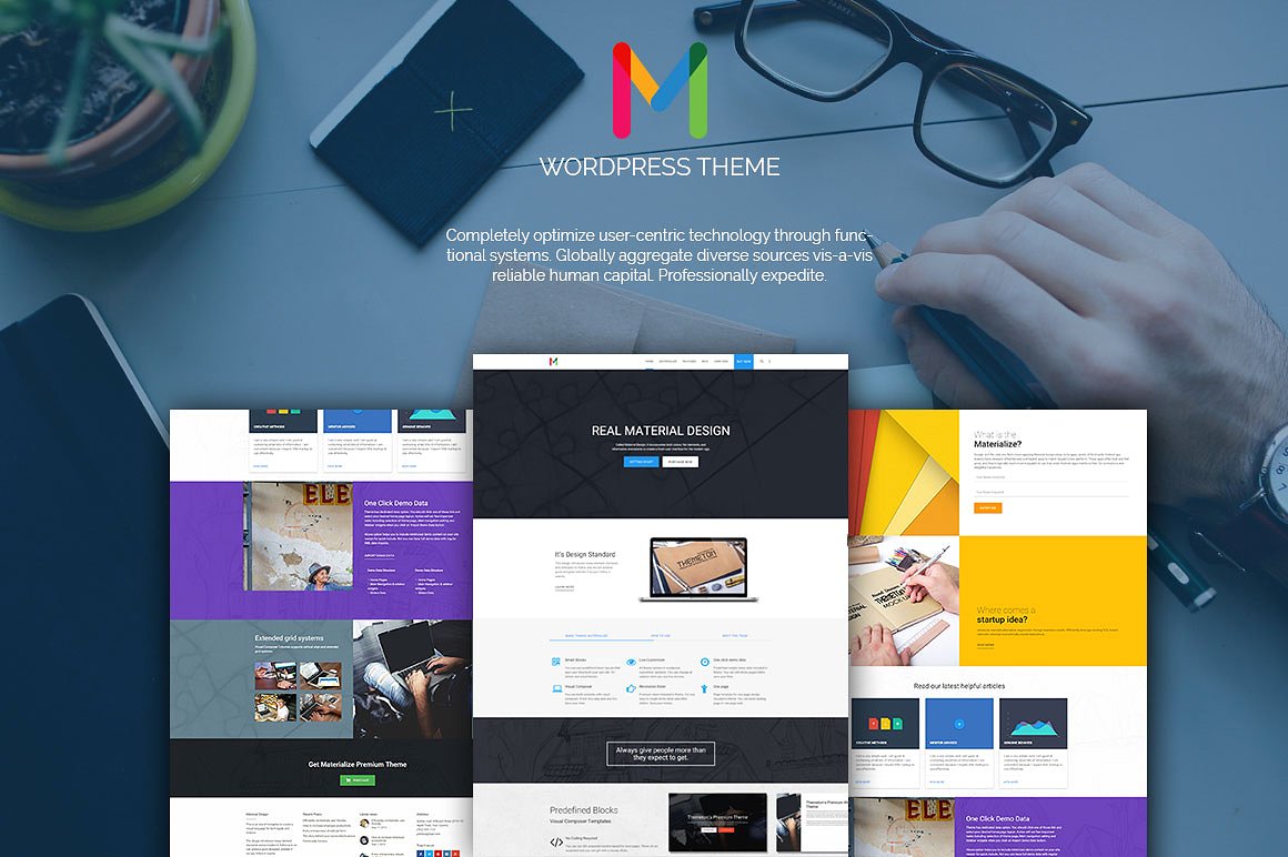 Multifunction Theme for Your Preferred Website Look